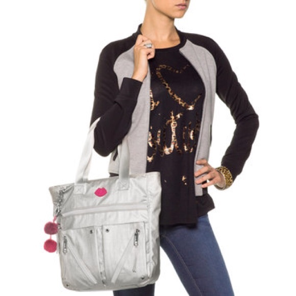 Juicy Couture Black Coated Canvas Tote Bag NWT - Picture 4 of 4